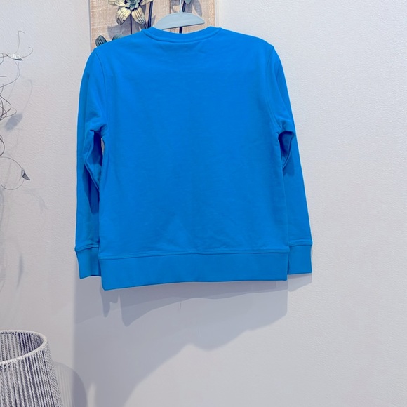 104 Psycho Bunny kids Blue Sweatshirt with Playful Graphic Design size 10/12 M - Picture 7 of 9